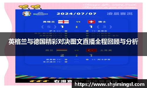 英格兰与德国精彩对决图文直播全程回顾与分析